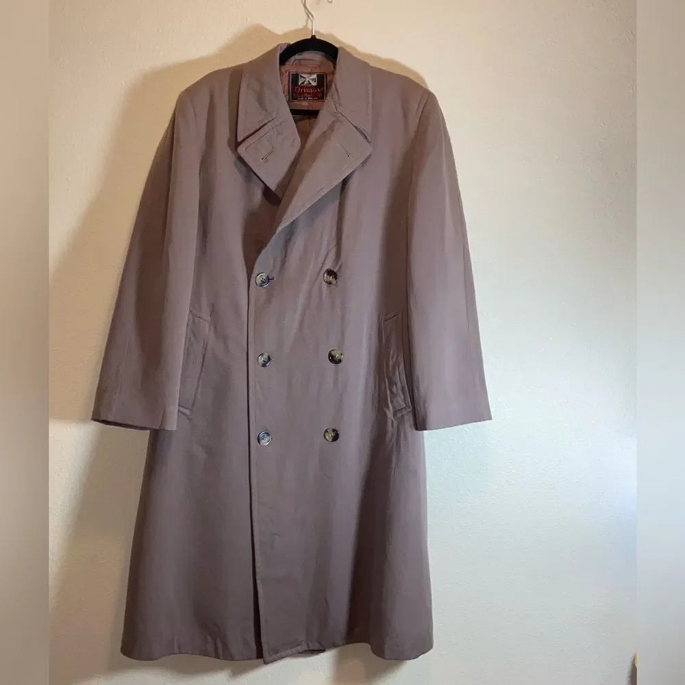 VTG,The Driway Beige Weathercoat Made In England Size Approximate M L Unisex